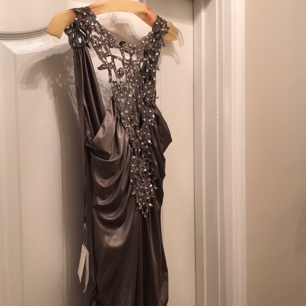 Gray dress